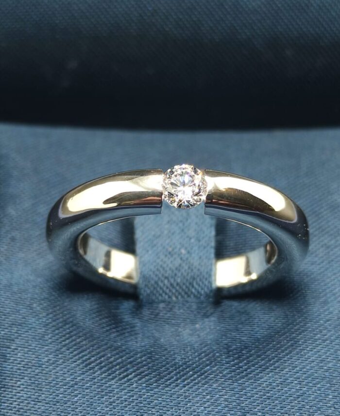 Solitario Estrella de Plata